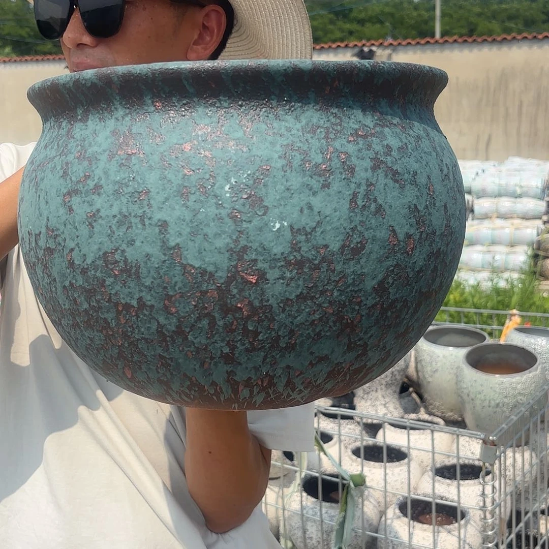 复古绿口径33高度25