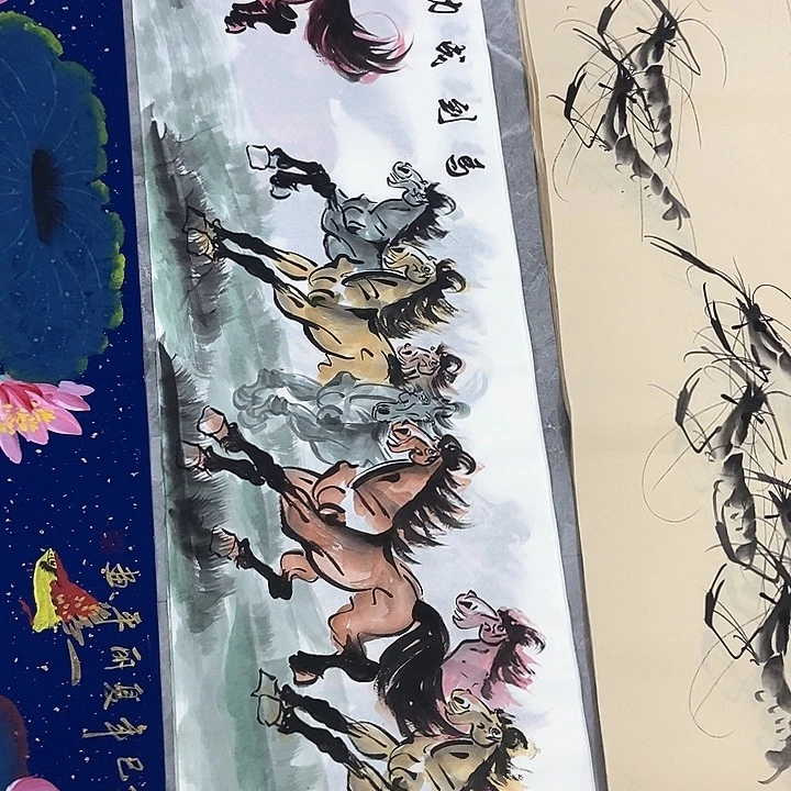 小周画廊的直播间