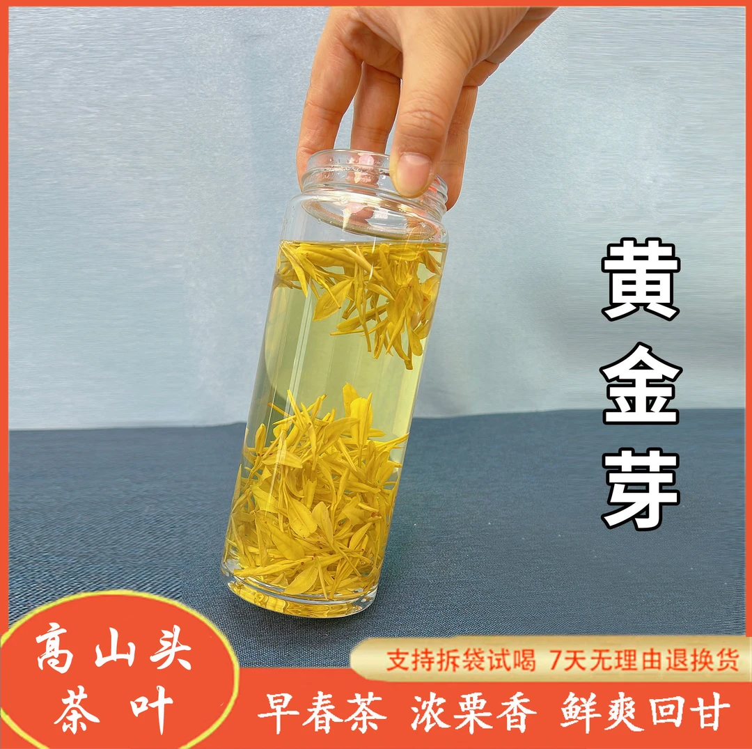 【新茶补贴】K10款黄金芽明前高山2025新茶春茶绿茶浓香耐泡K3