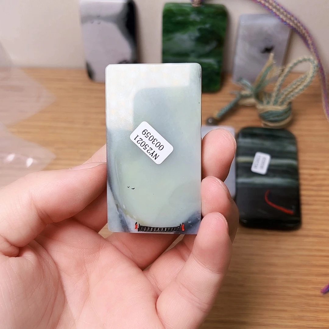 和田玉（糖玉）珠宝半成品未镶嵌豆**爸