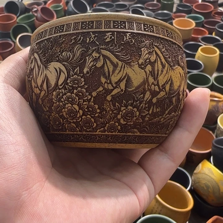 茶杯紫砂全手工制作工艺