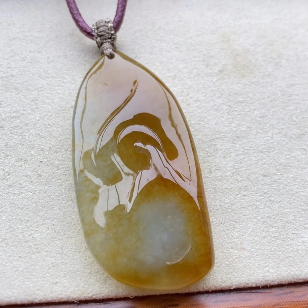 翡翠未镶嵌颈饰吊坠6