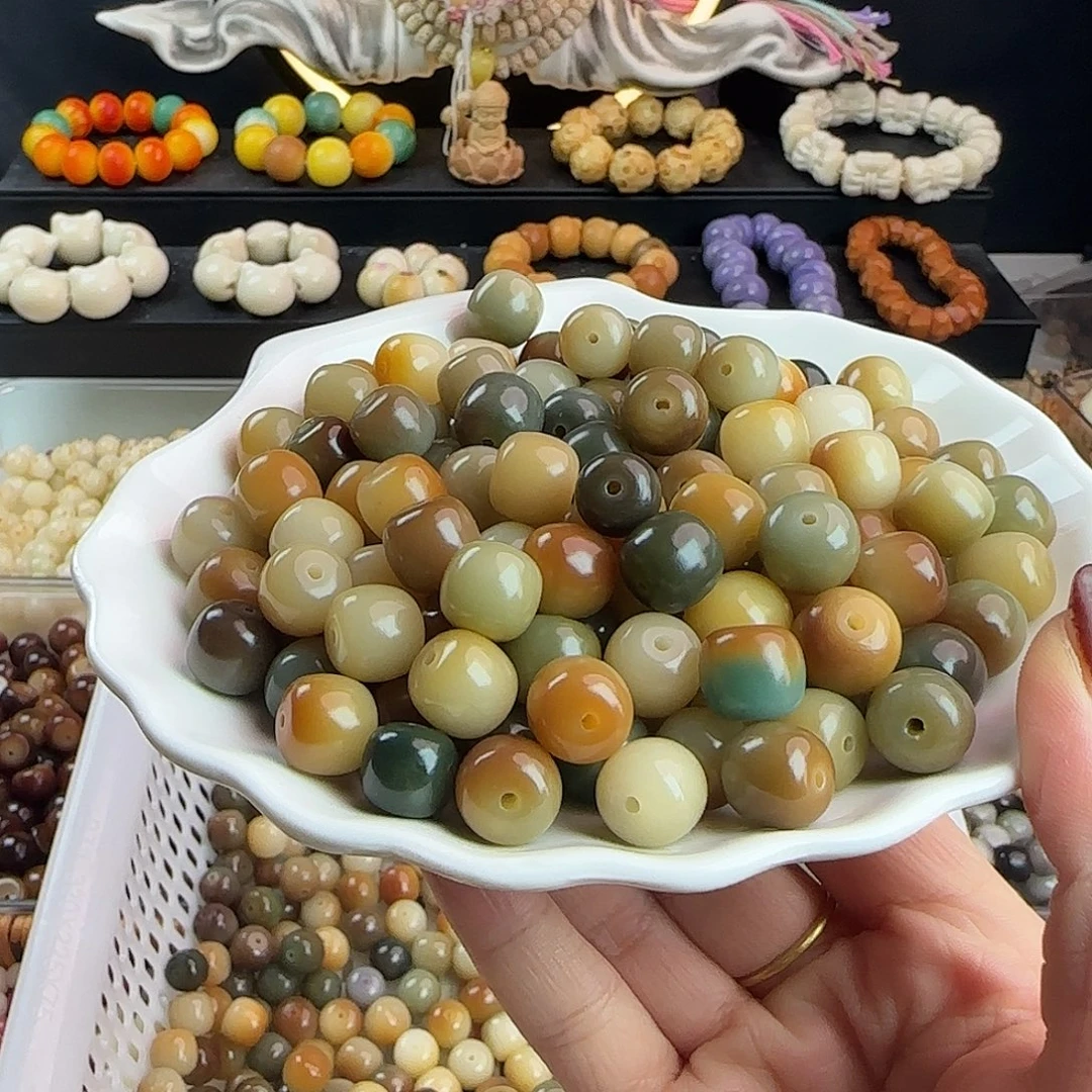 手串菩提根/象牙果卡11-12敦煌桶100卡牌➕100