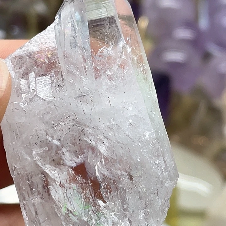 银S925镶嵌大型摆件（非配饰）水晶6金口河