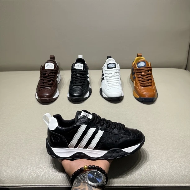 2025秋季新款时尚男鞋舒适百搭休闲鞋痞帅潮流男士帅气阿甘鞋