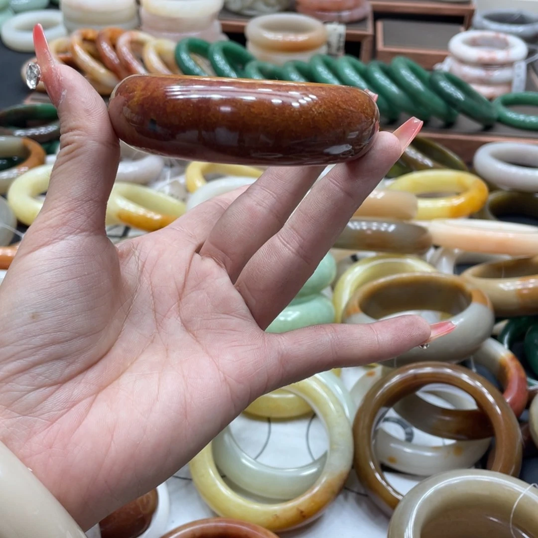 石英质玉手镯未镶嵌*️***