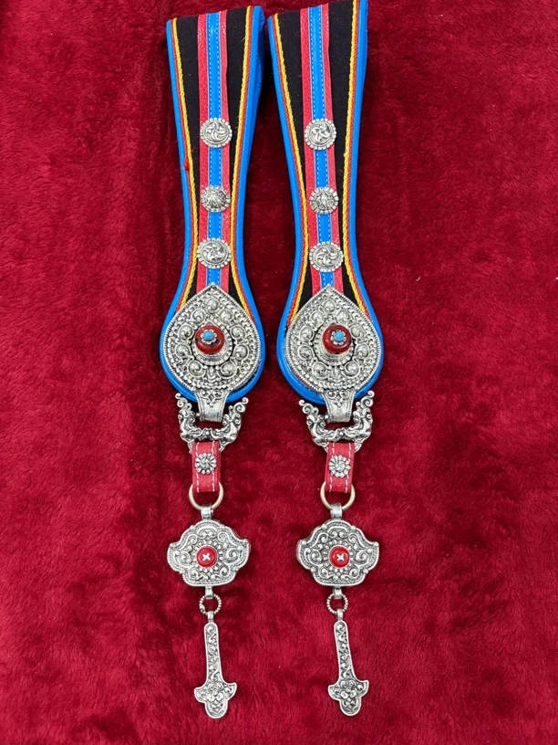 民族风合金藏式腰链挂件服饰配件