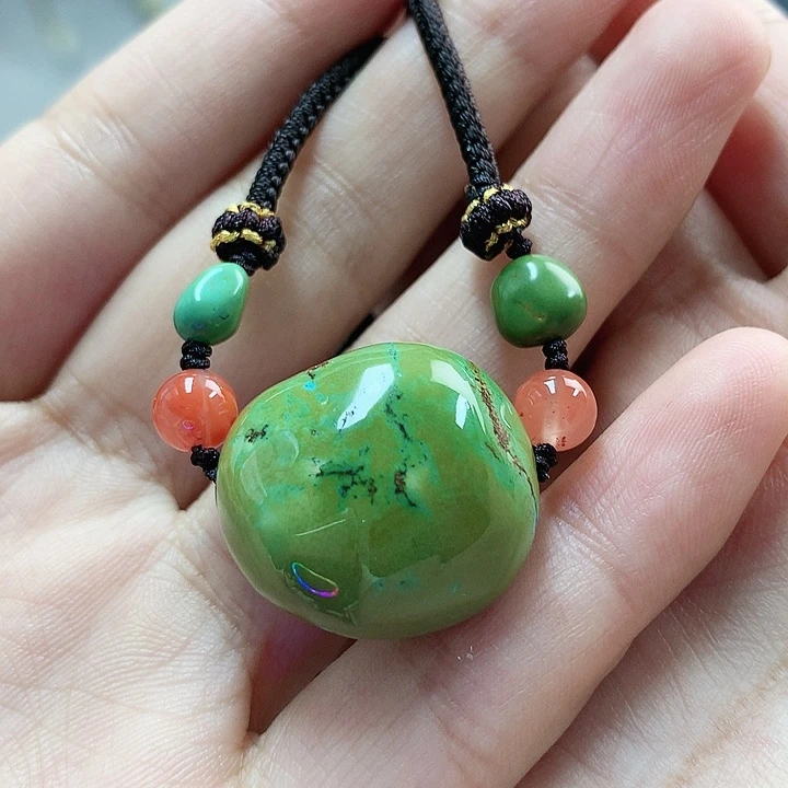 未镶嵌绿松石珠宝奇石