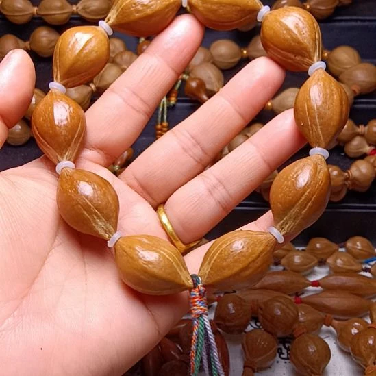 橄榄核手串/手链橄榄核手串铁核蒜头1.5