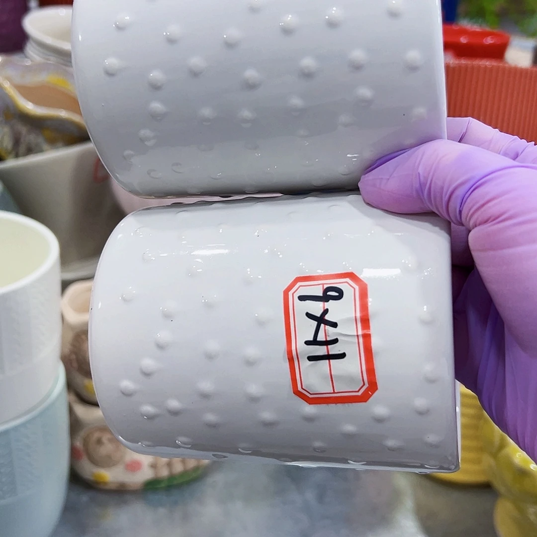 有孔外贸尾单陶瓷花盆凑单10米包邮