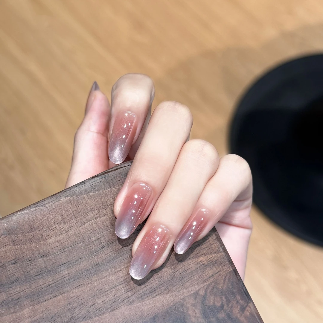 【水晶葡萄】高闪电镀工艺手工猫眼轻奢显白穿戴甲-W039