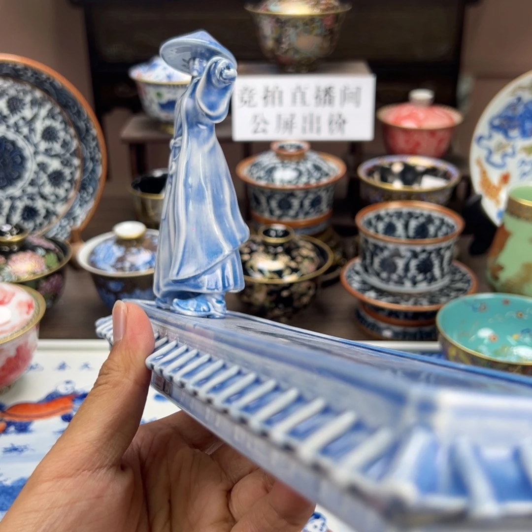 正***明瓷片景德镇手工手绘陶瓷