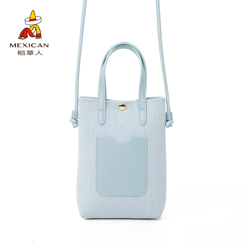 稻草人稻草人25新品春夏休闲精致质感单肩斜跨百搭手机包时尚