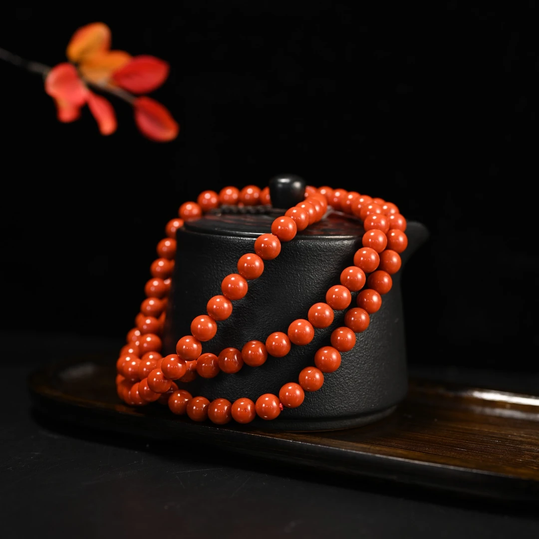 Lot8826 25YU107649南红项链/匡时