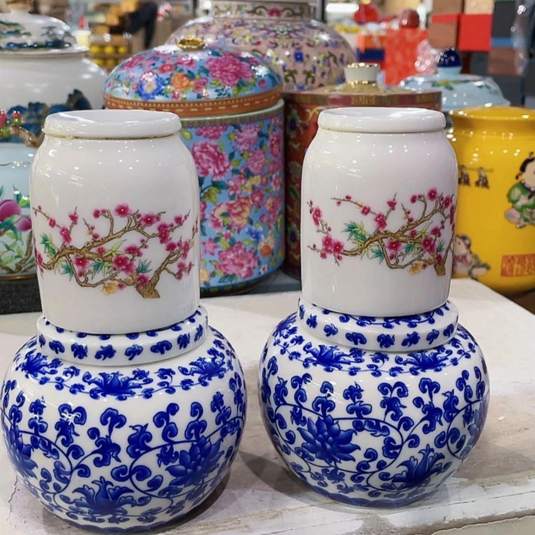 【闪购商品】罐陶瓷茶叶罐密封罐