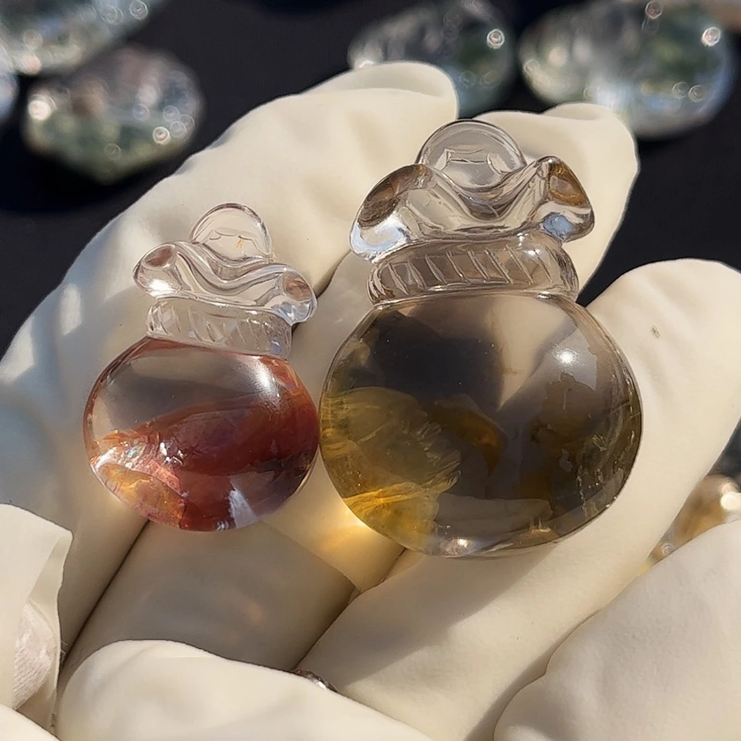 水晶颈饰未镶嵌壮***?