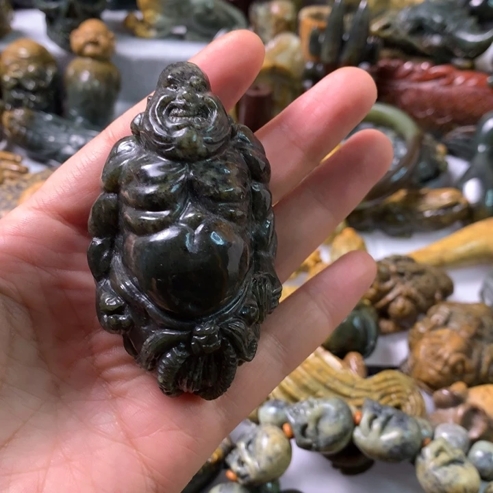 未镶嵌岫岩河磨玉（透闪石质玉）笔搁