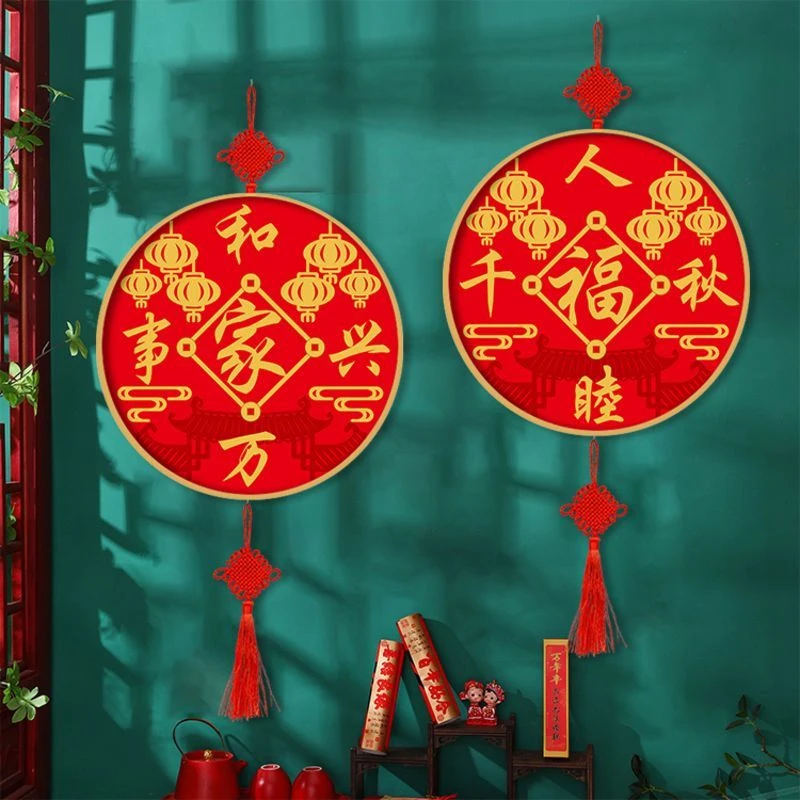 蒂彩DC家和万事兴钻石画满钻新款带框十字绣钻石绣客厅玄关手工