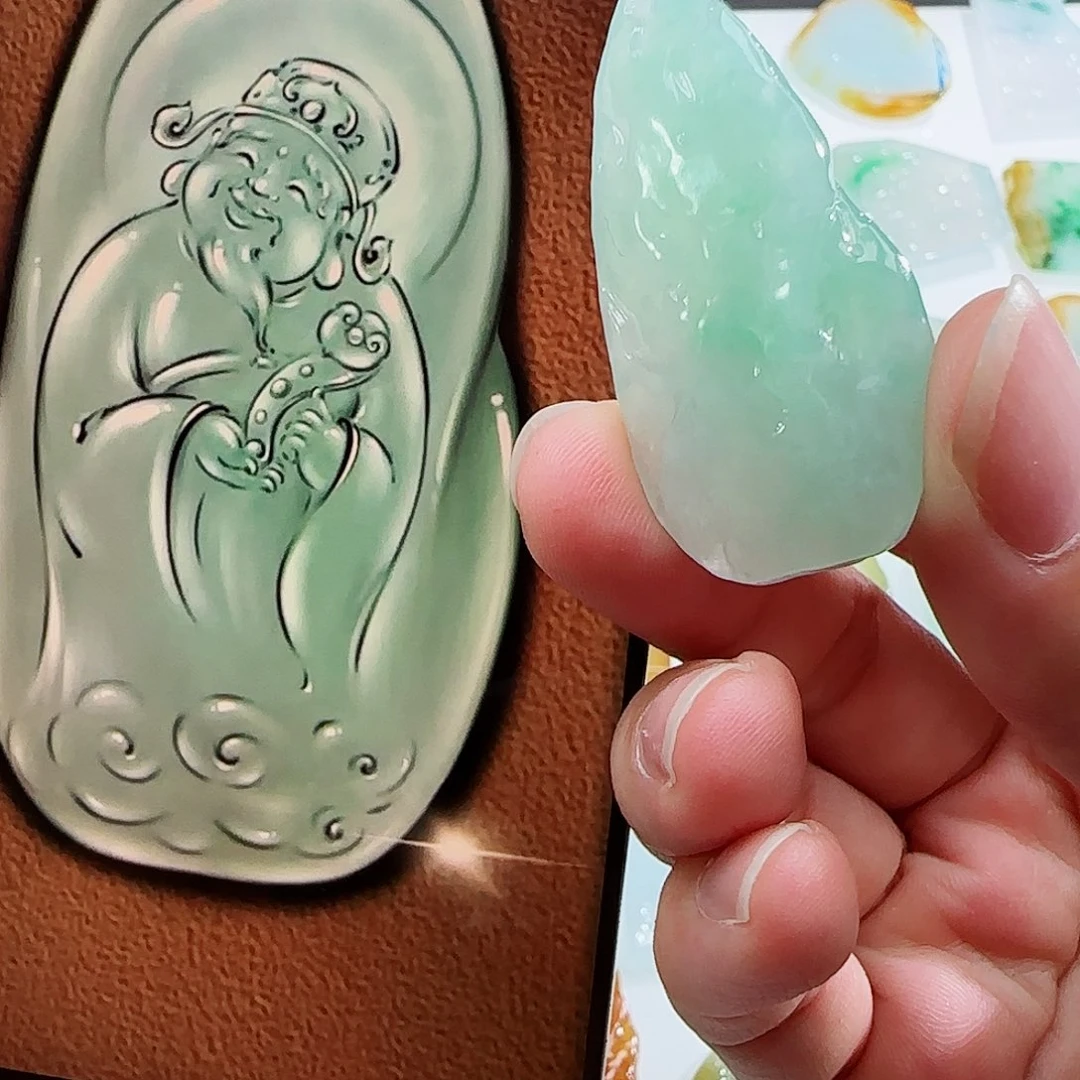 定制翡翠未镶嵌翡翠定制