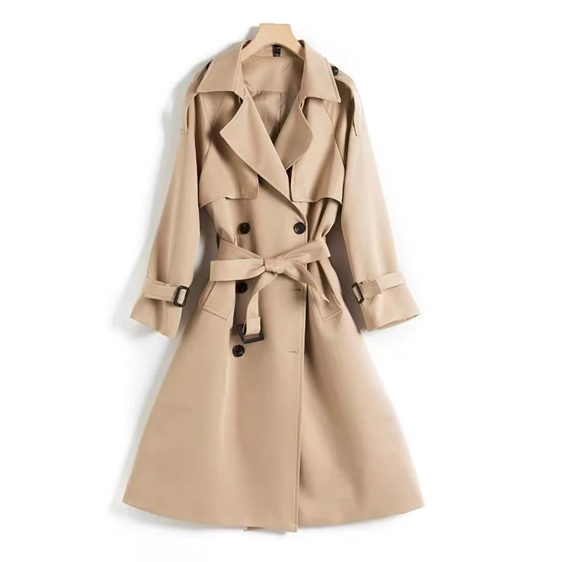 【芳芳惊喜】时尚春季新款风衣外套中长款TT9888