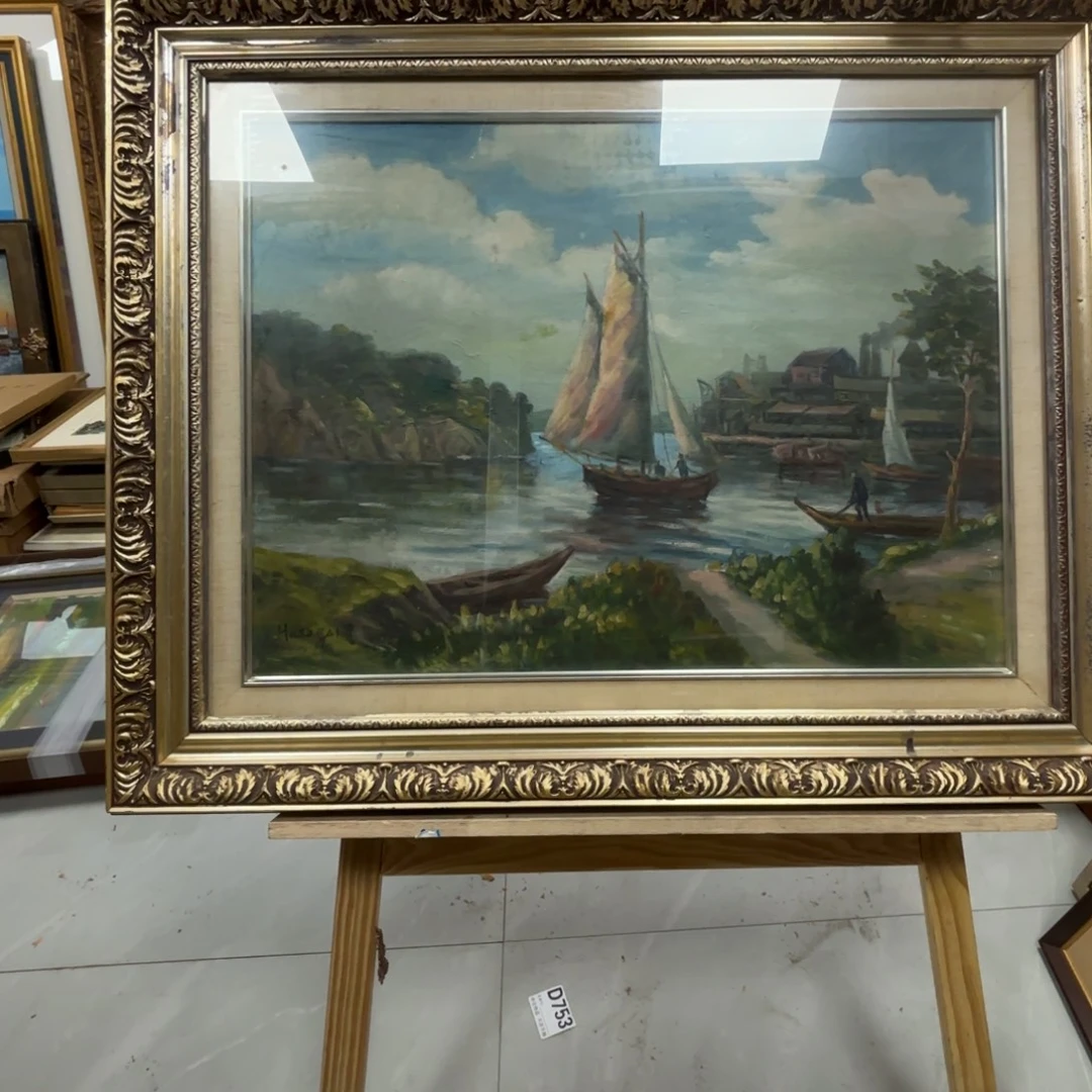 用***6版画中古物品不退换759