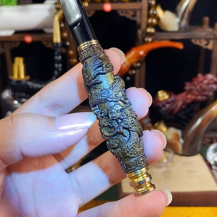 高端定制金丝楠烟嘴