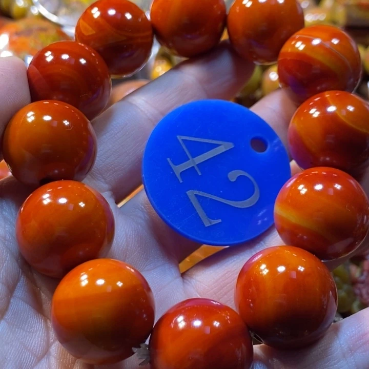 今***缘玛瑙/玉髓手链未镶嵌