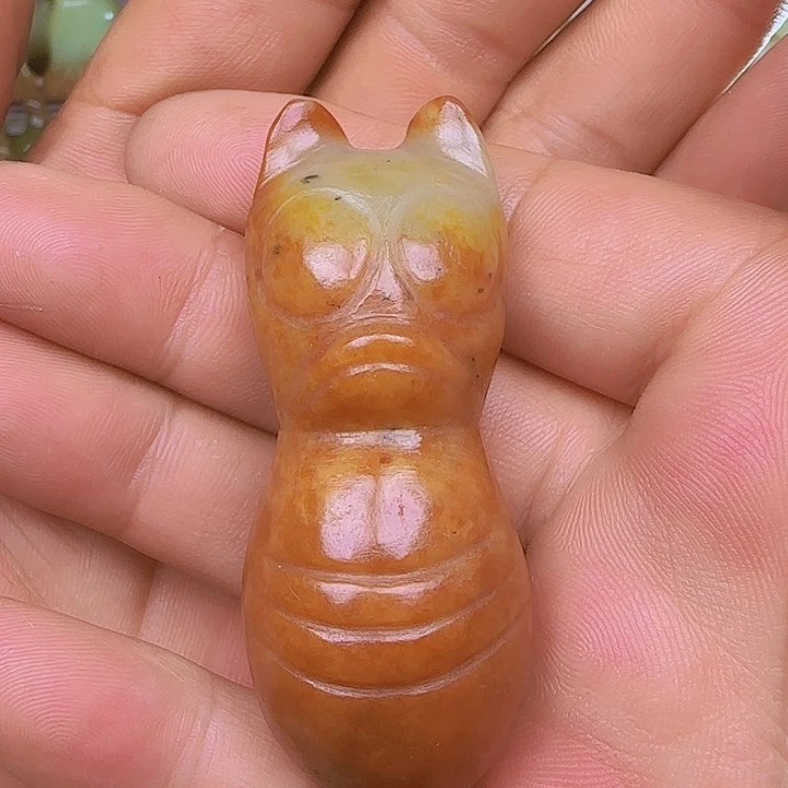 和田玉未镶嵌吊坠(不含链)