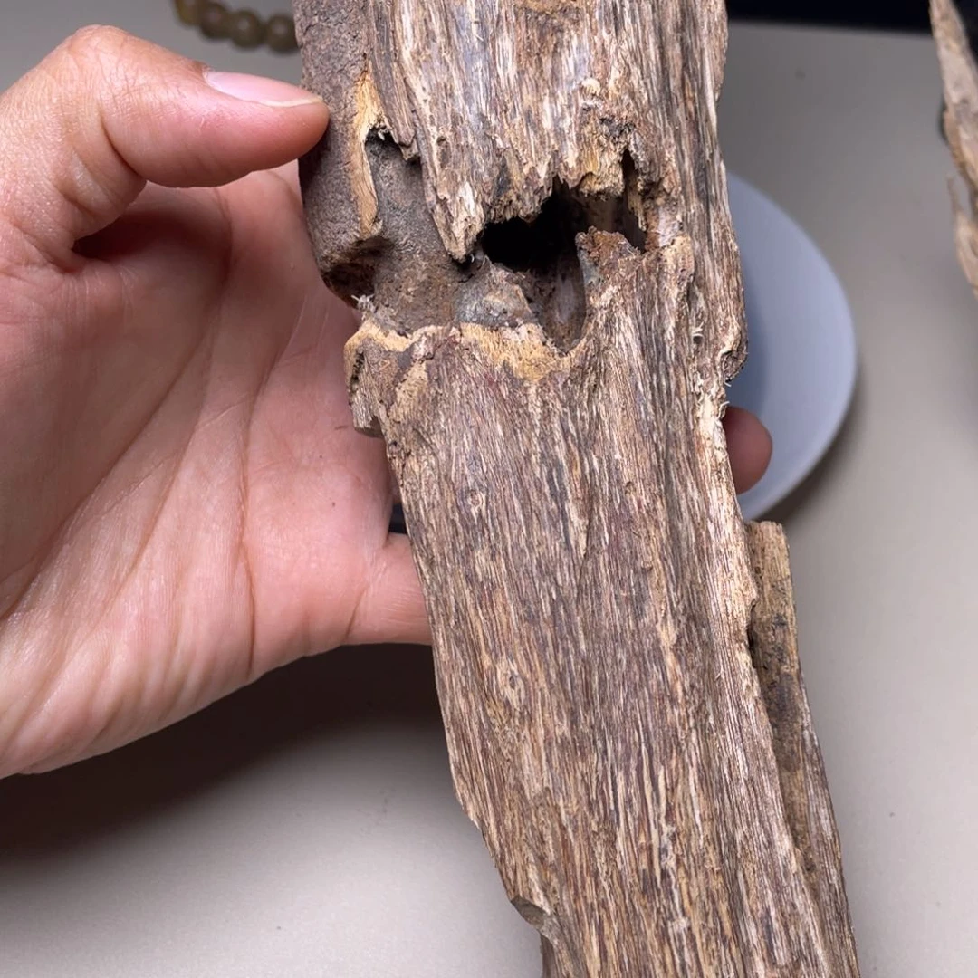 香榧木蜜****活海南竹木根雕木料206克