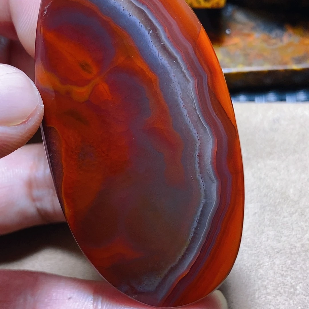 未镶嵌颈饰玛瑙/玉髓啊****橙