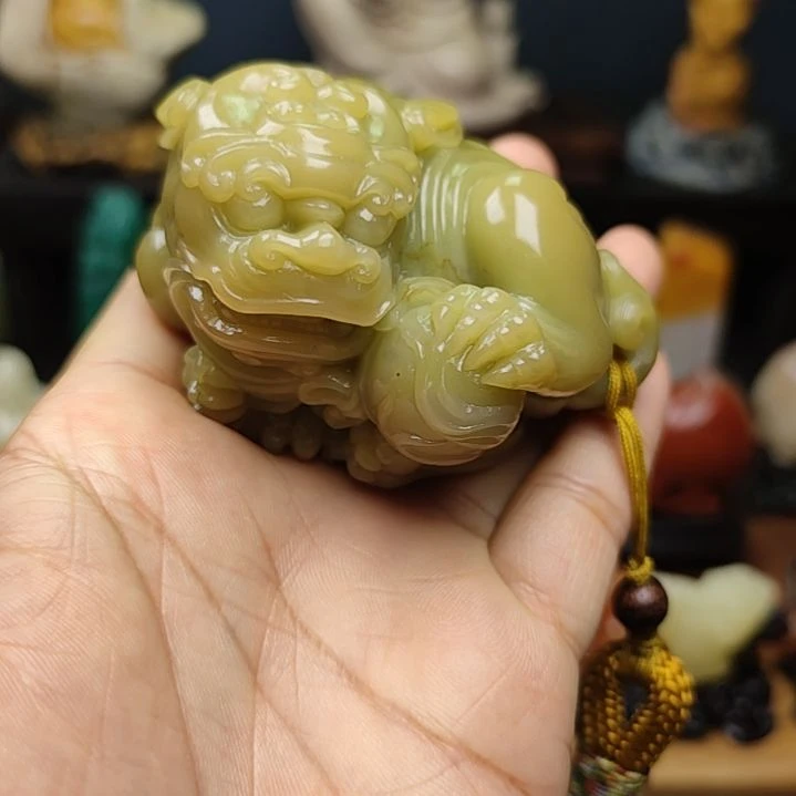 印石寿山石手把件手把件