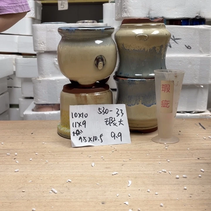 紫砂花盆多肉花盆微瑕33