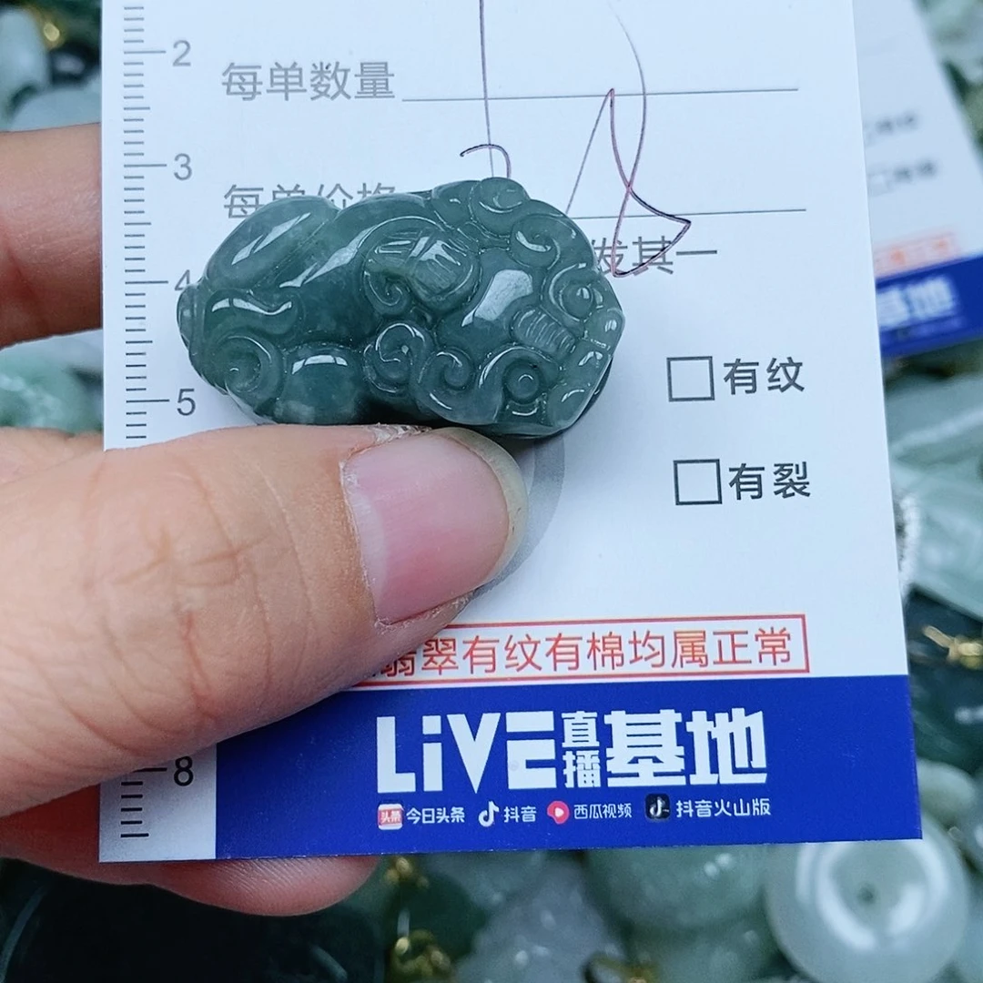 翡翠吊坠(赠链)未镶嵌