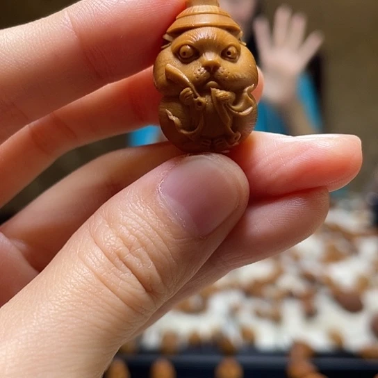 橄榄核手串/手链土拨鼠