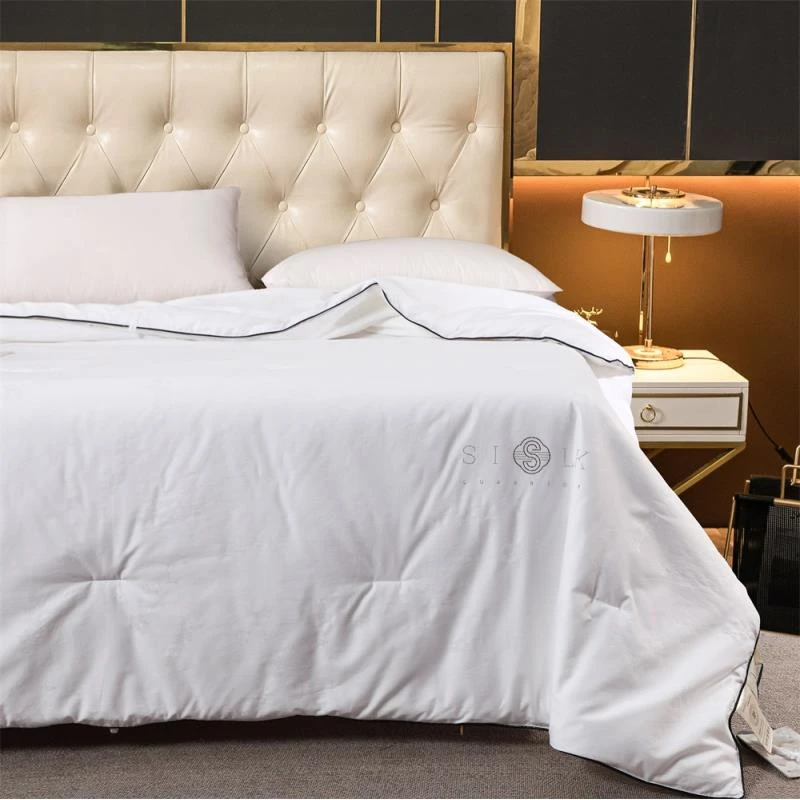 【豆爸专享】高奢全棉大提花桑蚕丝被 填充长蚕丝被被芯——山海经