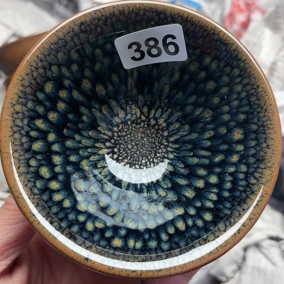 茶盏建盏主人杯一只微瑕