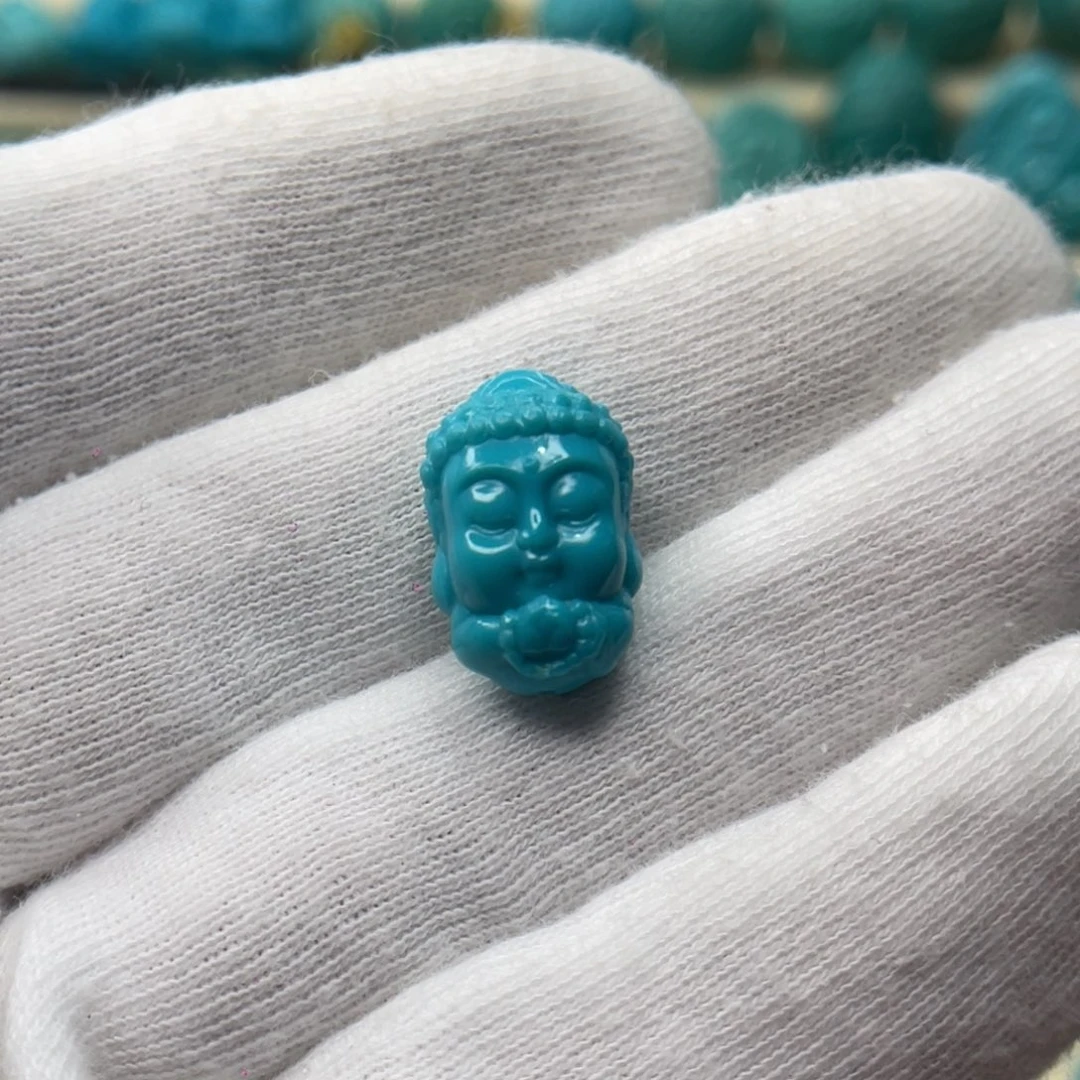 绿松石未镶嵌颈饰卡11-16.7-9.7