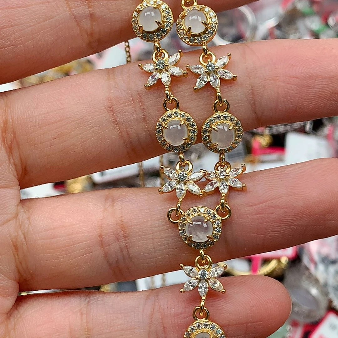 翡翠戒指银S925镶嵌
