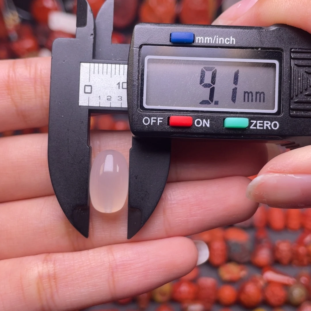 南红玛瑙未镶嵌配饰高冰特色桶珠款