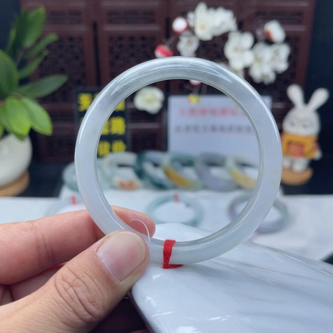 翡翠未镶嵌把件59正圈