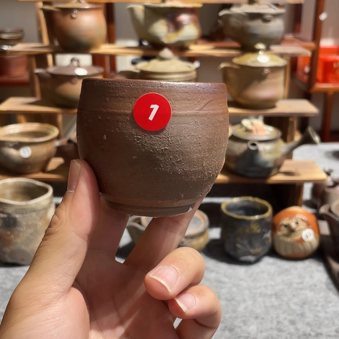 备前烧茶杯茶盘的