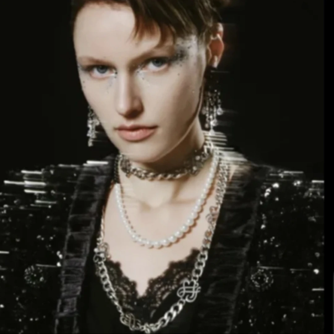 铜项链 AMASS/阿玛施limil春季新款金属复古百搭时尚链饰品990005