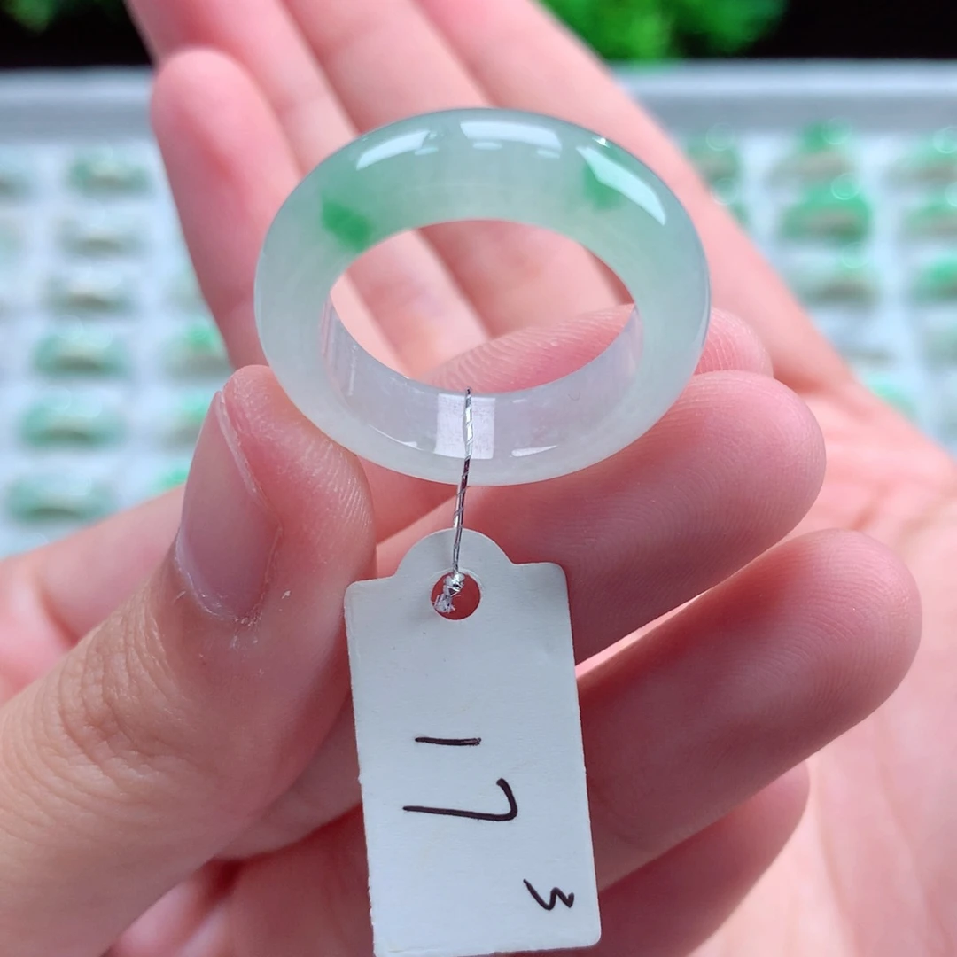 未镶嵌戒指翡翠天然