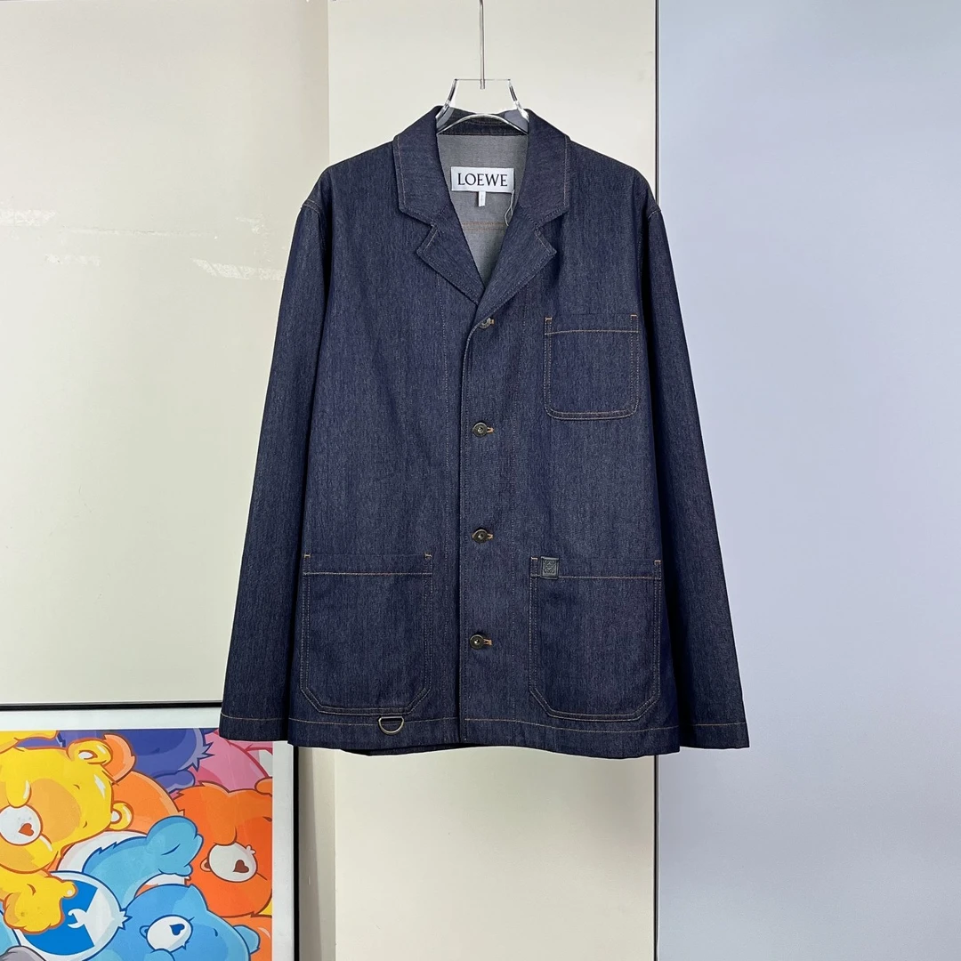 99新 LOEWE/罗意威 牛仔外套/44码/Xsp34281