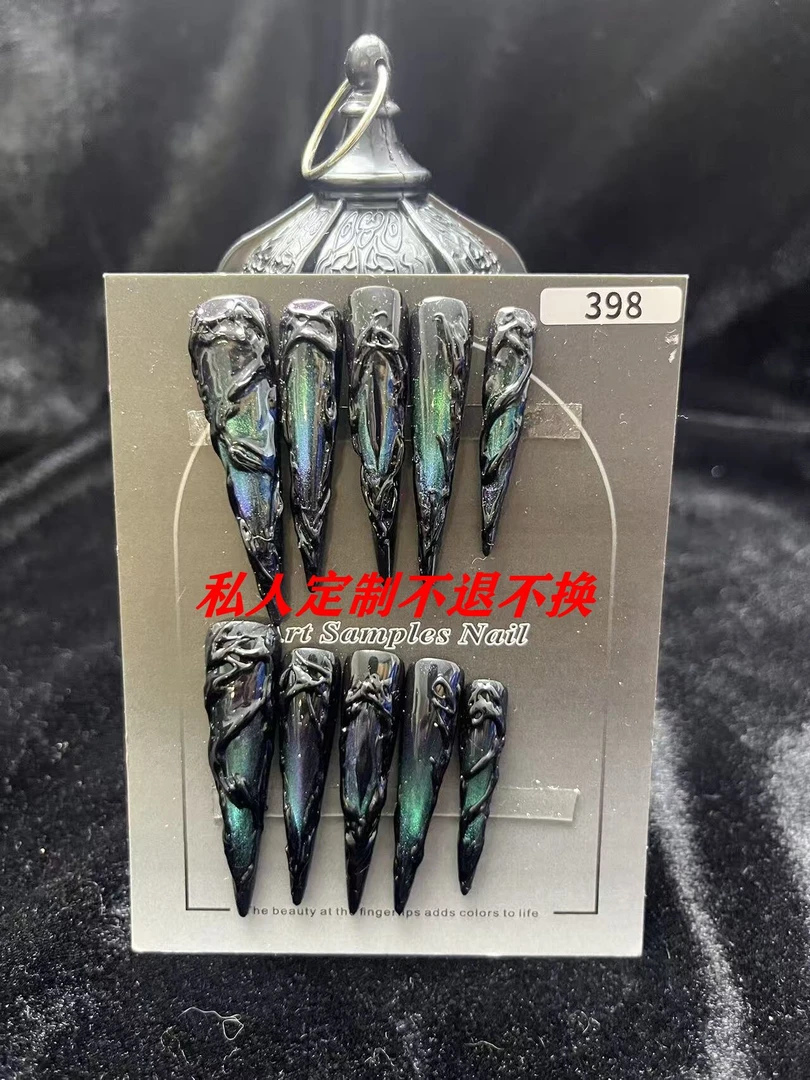 私人定制，NO退NO换，想好在拍纯手工定制穿戴甲