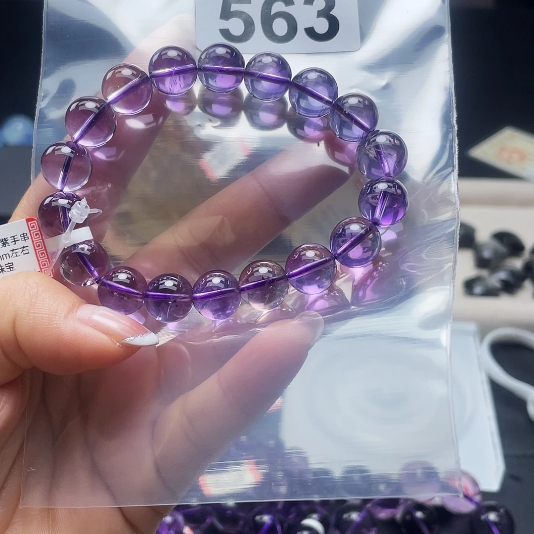 赵****水晶未镶嵌手串手串563。