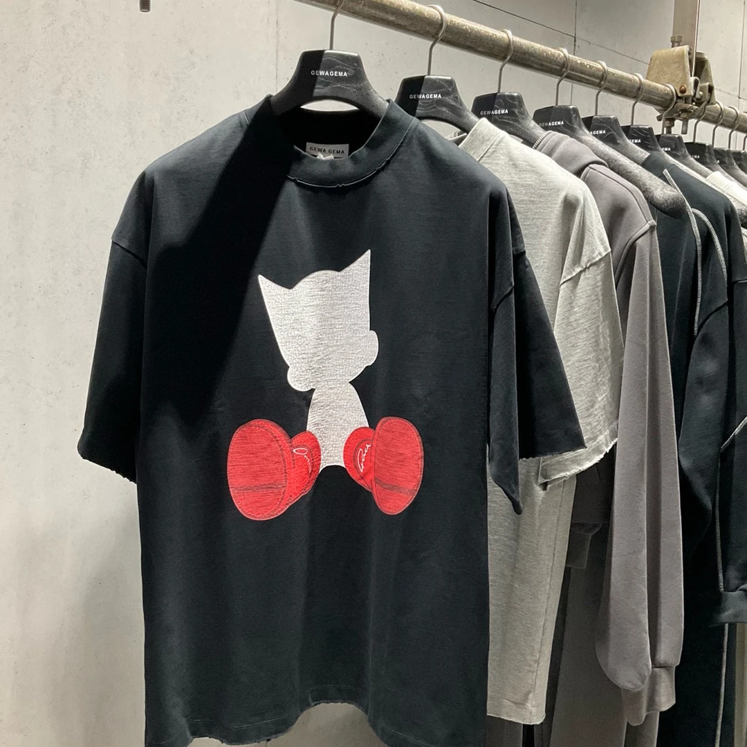 BROMEO.男闺蜜 【新款】宽松潮款纯棉T恤