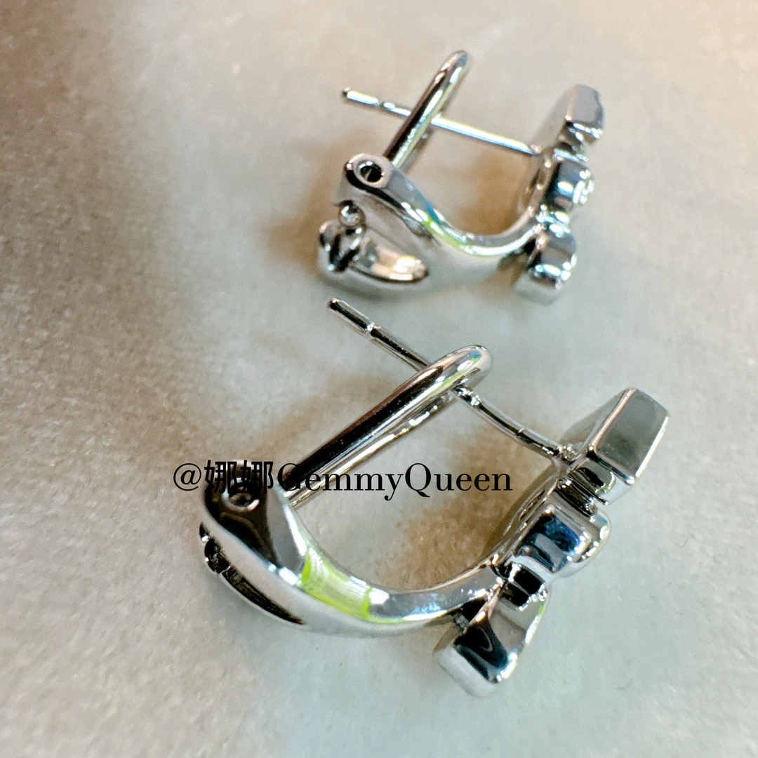 铜合金合成锆石耳饰 娜娜GemmyQueen耳环GQ08329