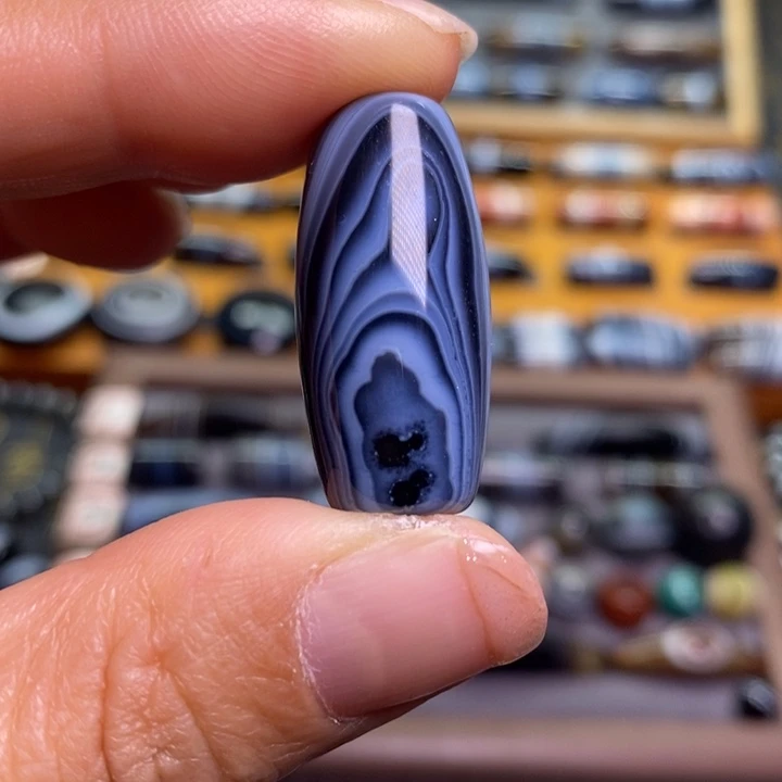 未镶嵌玛瑙/玉髓珠宝半成品