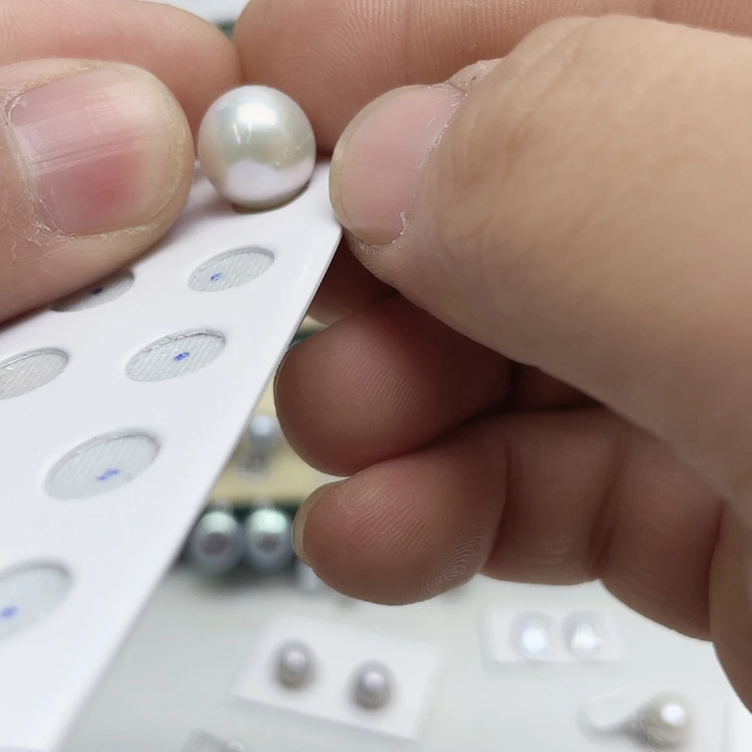 悠***燃耳饰淡水珍珠银S925镶嵌